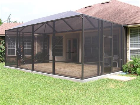 portable screened enclosures for backyards